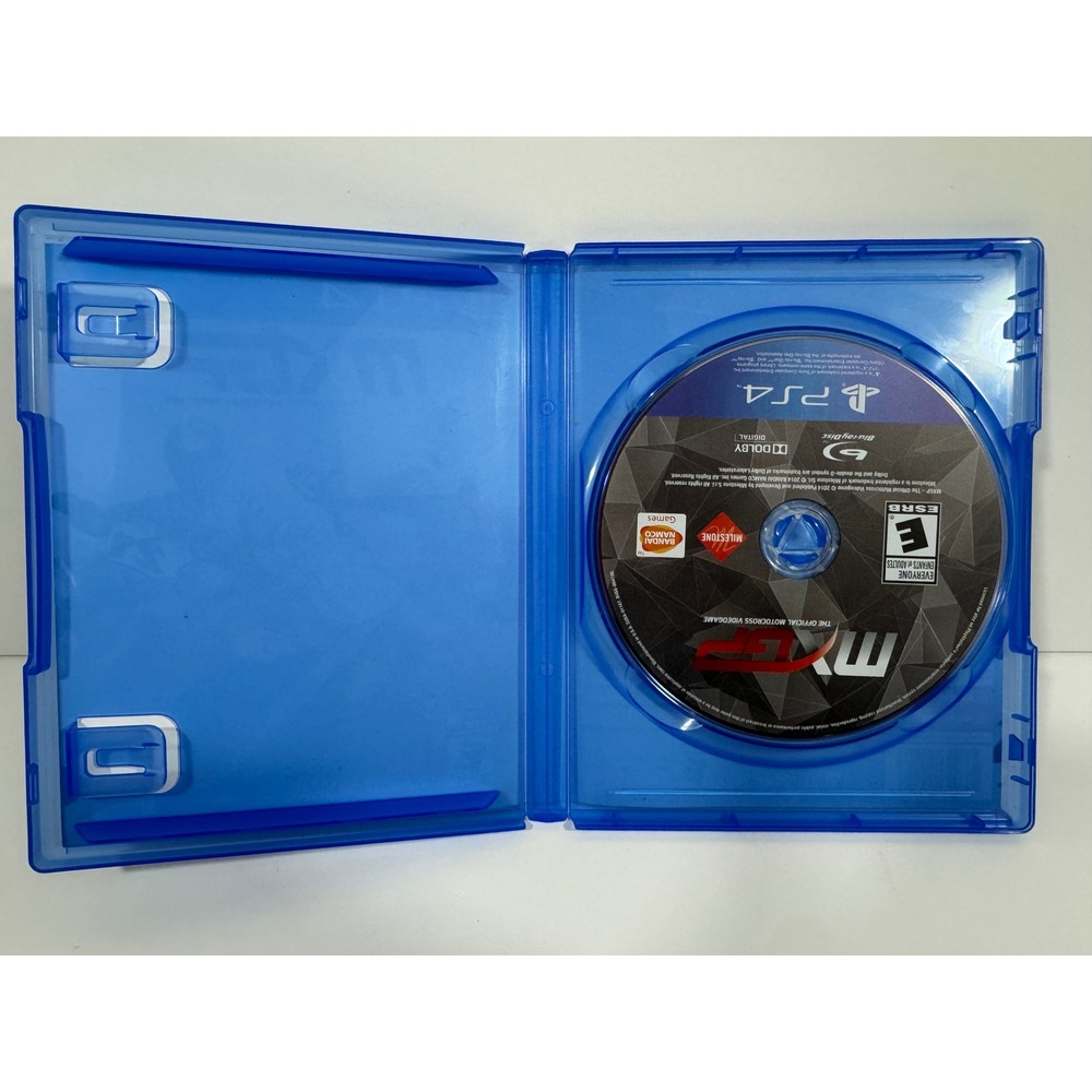 Bandai Namco MXGP Video Game PS4 Blue Excellent Motocross Racing 0349 - Picture 2 of 4